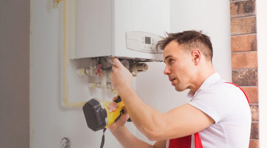 Local tankless water heater installation in Amherstdale, WV
